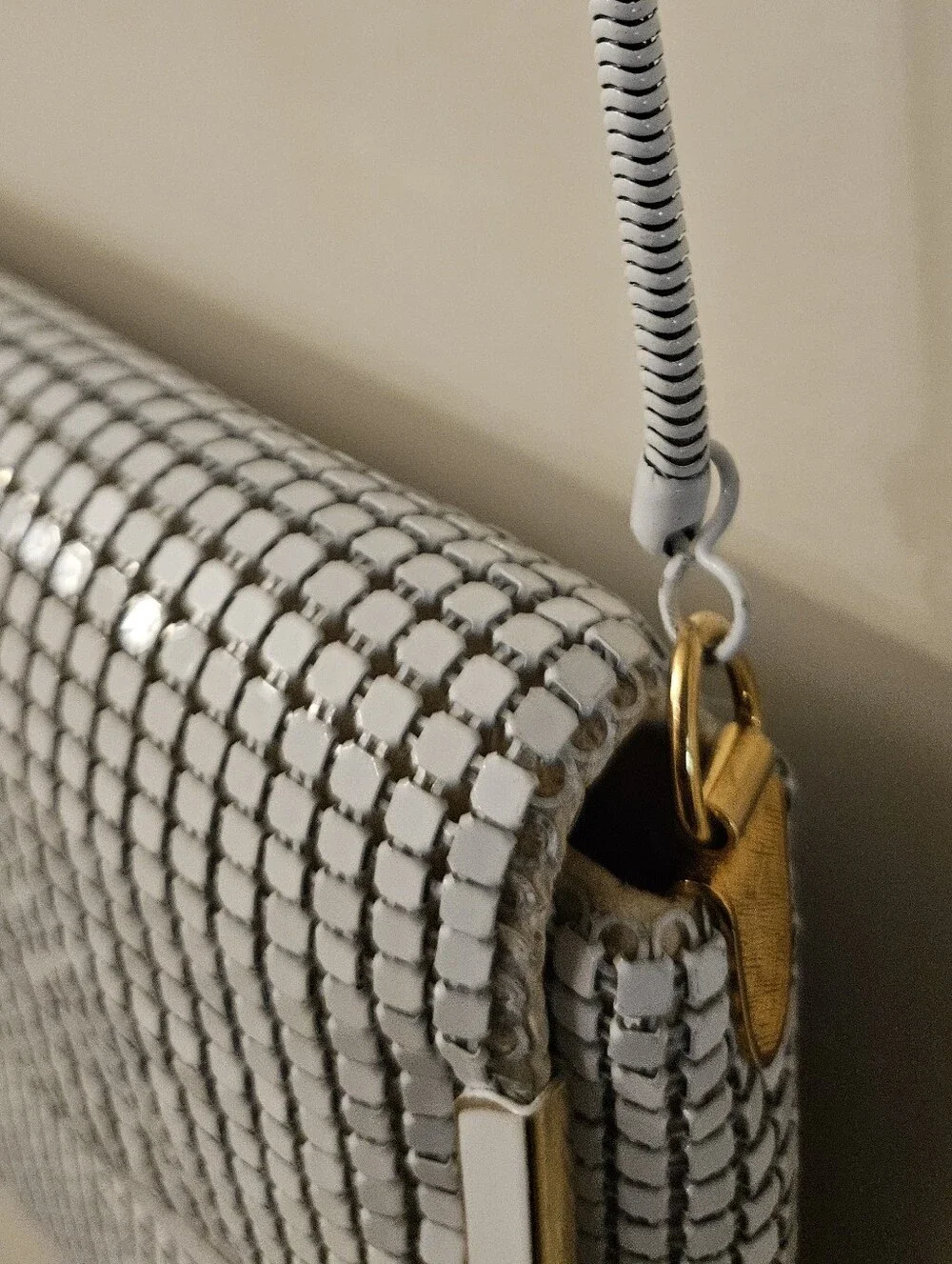 Vintage 70s/80s Metal Mesh Shoulder Bags - Set Of 2